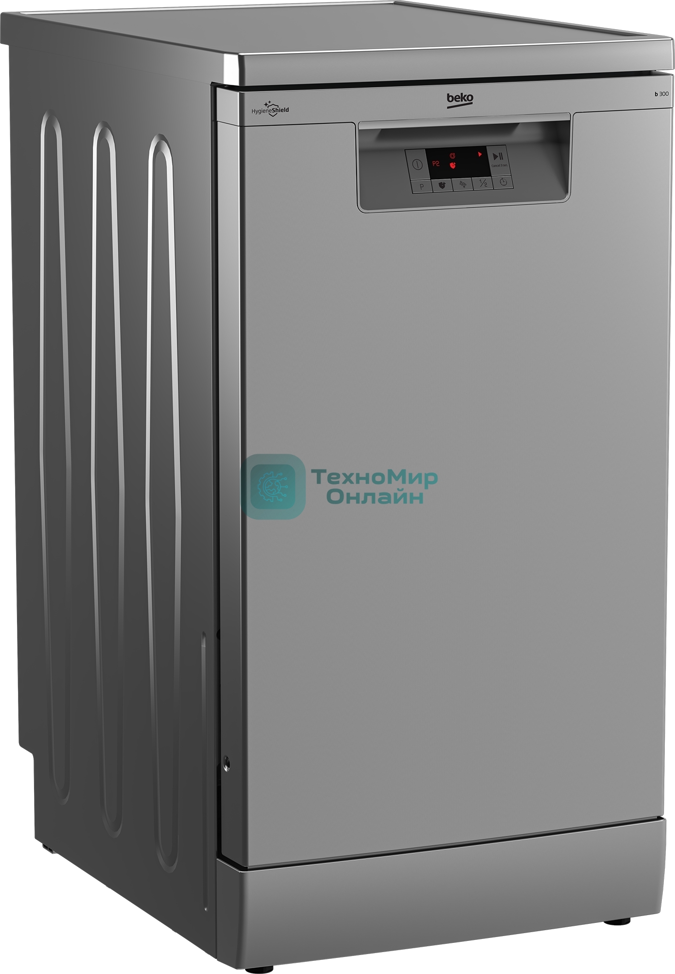 Посудомоечная машина Beko BDFS15020S, серебристый, 44.8 см, 10 компл., сушка конденсационная, 49 дБ, класс A