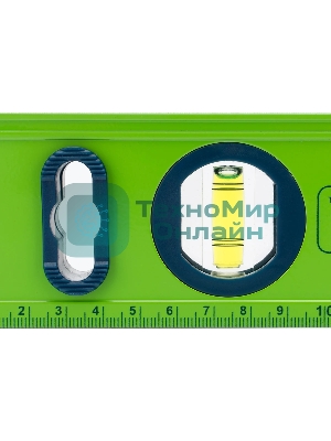 Уровень алюминиевый Сибртех УСМ-0,5-300, фрезерованный, 3 глазка, магнитный, 300 мм