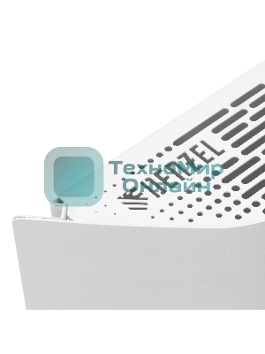 Конвектор электрический Denzel XCE-1500 белый, 1500 Вт, 20 м2, термостат