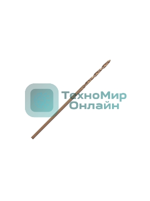 Сверло PATRIOT EXPERT по металлу, Р6М5К5, 1,0 мм, 2 шт в блистере