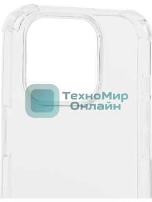 Чехол Bumper Case для Apple iPhone 16 Pro прозрачный, Borasco