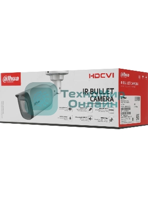 Камера видеонаблюдения аналоговая Dahua DH-HAC-B3A21P-Z 2.7-12мм HD-CVI HD-TVI цв. корп.:белый
