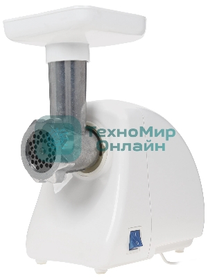 Мясорубка электрическая Ротор Экстра-М ЭМШ 35/250-2 белый, 1500 Вт, 0.6 кг/мин, насадки - 2