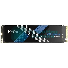 Накопитель SSD Netac NV7000-Q, 2Tb, M.2 2280, PCIe 4.0 x4, NVMe, R/W 7100/6200, с радиатором