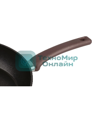 Сковорода ВОК (WOK) Rondell Fest RDA-1527 круглая 28 см, покрытие: Xylan Plus ручка несъемная (с крышкой) черный