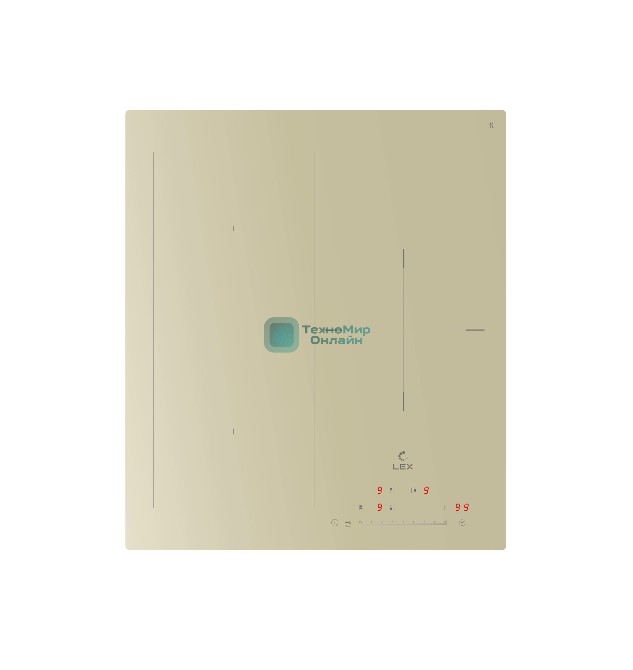 Индукционная варочная поверхность LEX EVI 431A IV независимая, слоновая кость