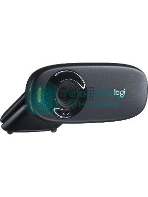 Веб-камера Logitech C310 HD 1280x720, 30 кадр/с, USB Type-A, микрофон (шумоподавление), автоосвещение, универсальное крепление