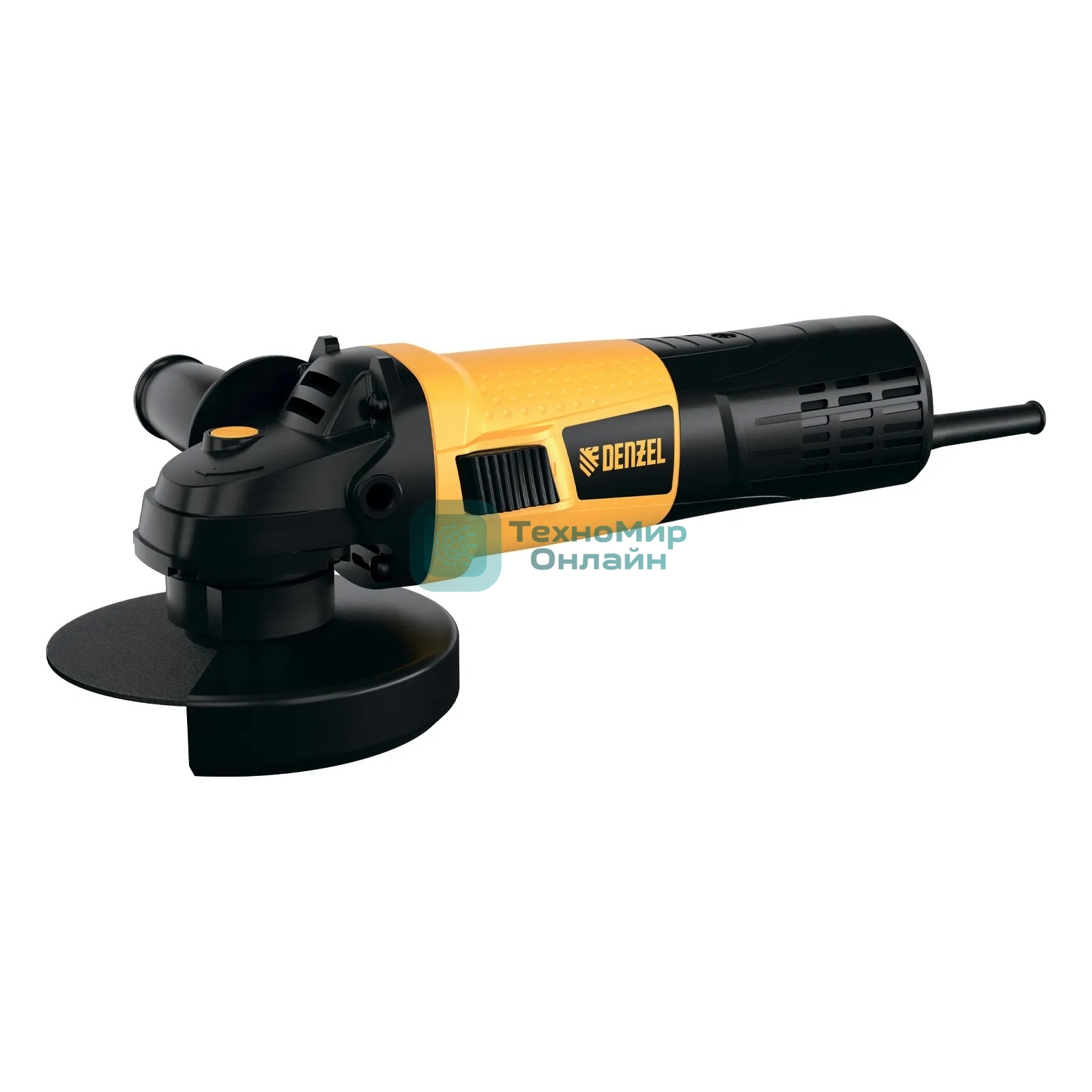 Машина шлифовальная угловая Denzel AGD125-1000, 1000 Вт, 125 мм, 3000-10000 об/мин