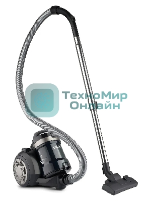 Пылесос Domfy DSB-VC502 черный, 350/2000 Вт, уборка сухая, пылесборник контейнер 2.5 л