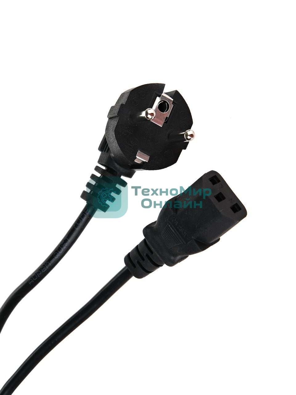 Кабель компьютер-розетка AOpen 1.8м 220V (EURO) VDE 3Gx0,5мм2 QUST ACE021-1.8M