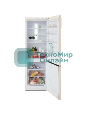 Холодильник Бирюса B-G960NF бежевый двухкамерный 240/100 л морозилка снизу, No Frost