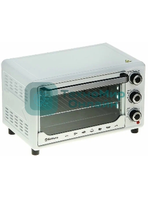 Мини-печь Sakura SA-7000WP 27л, духовка 1500Вт, механ.управление, белый