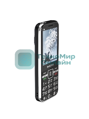 Мобильный телефон Maxvi P18i черный