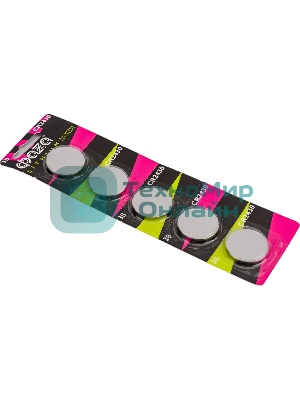 Элемент питания литиевый CR2430 3В BL-5 (блист.5шт) ФАZА 5027978