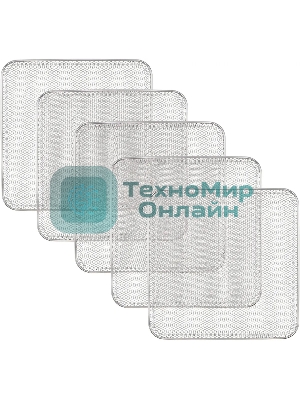 Сушка для фруктов и овощей Hyundai HYFD-8800 12под. 600 Вт, черный