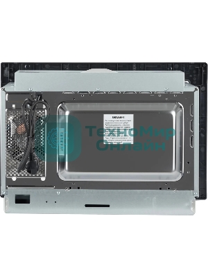 Встраиваемая микроволновая печь Korting KMI 825 TGN черный, 25 л, 900 Вт, переключатели - сенсор