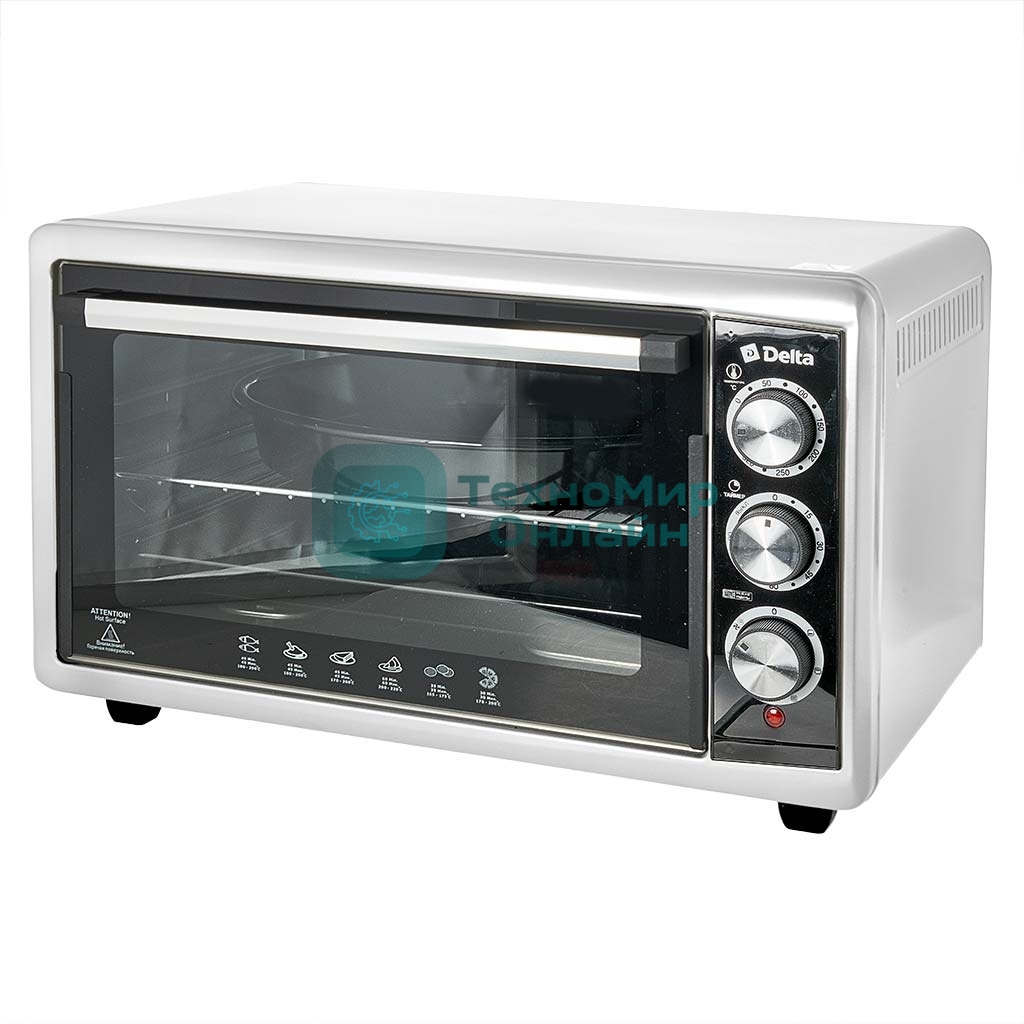 Мини-печь DELTA D-533 белая