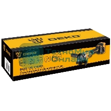 Угловая шлифовальная машина бесщеточная DEKO DKAG-125, 20В, 1*4.0А·ч