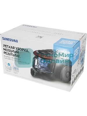 Пылесос Samsung VC18M21C0VN/EV зеленый/черный, 380/1800 Вт, уборка сухой, пылесборник контейнер 1.5 л