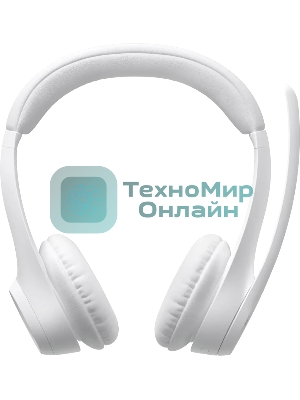 Гарнитура Logitech Zone 300 белый, беспроводная, Bluetooth, до 16 ч
