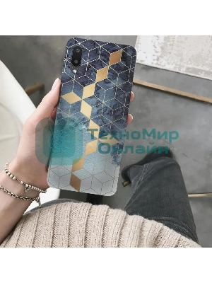 Чехол (клип-кейс) Gresso Meridian, для Samsung Galaxy A02, синий gr17aaae8919