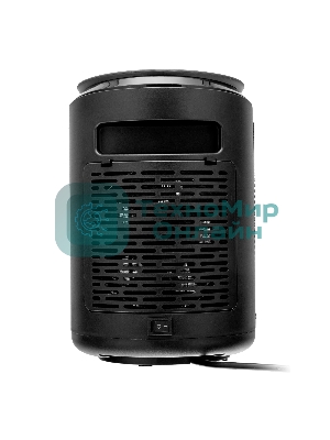 Тепловентилятор керамический Denzel DTFC-2000X, 1000/2000 Вт, 20 м2, 3 режима, пульт, Wi-Fi, термостат