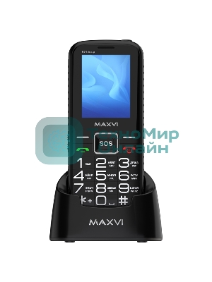 Мобильный телефон Maxvi B21ds up черный