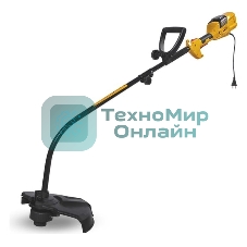Триммер электрический Champion ET1003A 1000Вт 35см верхний двиг., изогнутая разъемная штанга 3.9кг