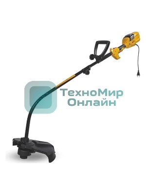 Триммер электрический Champion ET1003A 1000Вт 35см верхний двиг., изогнутая разъемная штанга 3.9кг