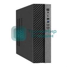 Компьютерный корпус Desktop ExeGate MI-302U-350 (mATX/mini-ITX, TPS350 8см, 1хUSB+1хUSB 3.0, HD аудио, черный)