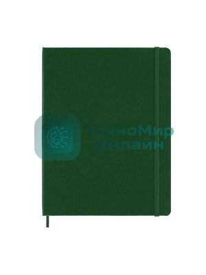 Блокнот Moleskine CLASSIC QP092K15 XLarge 190х250 мм, 192 страниц, нелинованный, твердая обложка, зеленый