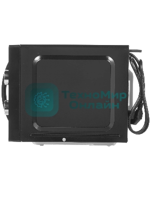 Микроволновая печь Hyundai HYM-M2063 черный, 20 л, 700 Вт, переключатели - поворотный механизм