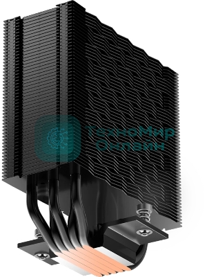 Устройство охлаждения (кулер) PcCooler RZ500 Soc-AM5/AM4/1200/1700/1851 черный 4-pin 32dB Al+Cu 250W Ret (RZ500-BKNWNX-GL)