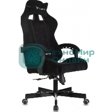 Кресло Knight Terminator черный Light-20, ткань, металлическая крестовина