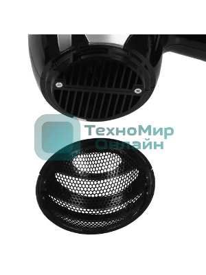 Фен SUPRA PHS-2206L черный/красный, 2200 Вт, ионизация