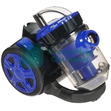 Пылесос Blackton Bt VC1604C черный/синий, 350/1600 Вт, уборка сухая, пылесборник контейнер, 2 л