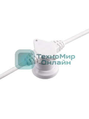 Гирлянда Neon-night Белт-Лайт 2 жилы, 50 м, шаг 40 см, 125 патронов E27, IP65, белый круглый провод