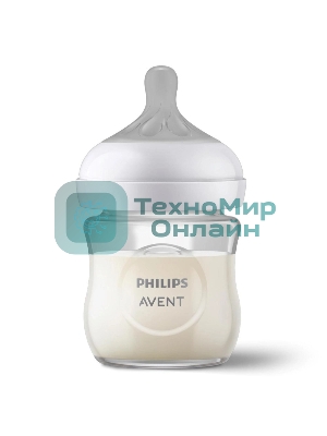 Бутылочка для кормления Philips SCY930/01 Avent NATURAL Response 125 мл, 1 шт, стекло