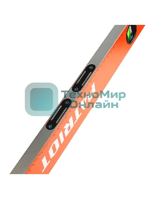 Уровень PATRIOT LRP-800, магнитный, алюминиевый фрезерованный, усиленный, 800мм