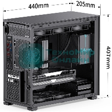 Компьютерный корпус JONSBO Computer Case D41 MESH version черный