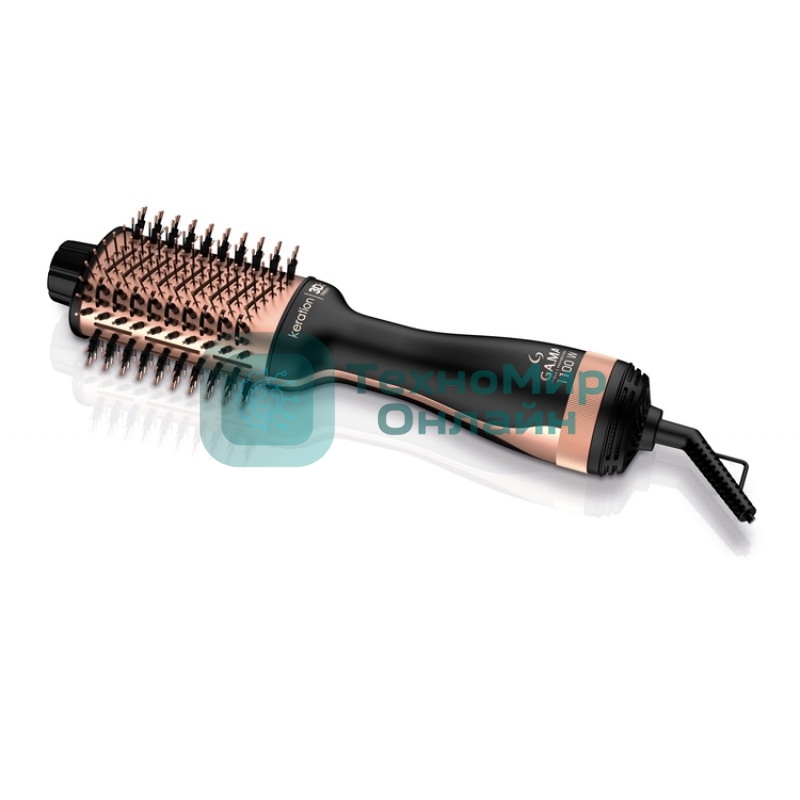 Фен-щетка GA.MA STYLISH KERATION 3D - MY, 1100 Вт, ионизация