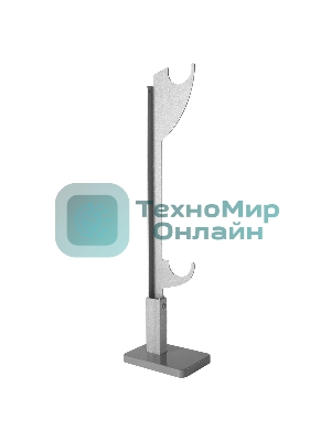 Напольный кронштейн Pianoforte 300, серебристый