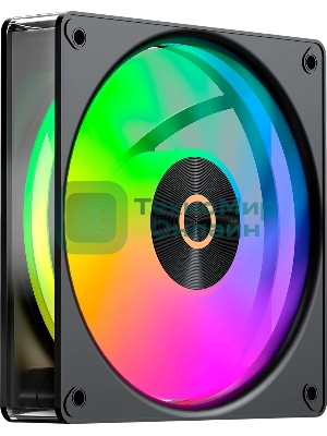 Вентилятор для корпуса Ocypus Gamma F12 Elite BK ARGb REVERSE BLADE, 120x120x25mm, 4-PIN PWM, 600-1800 RPM, 26 DBA MAX, HYDRO BEARING