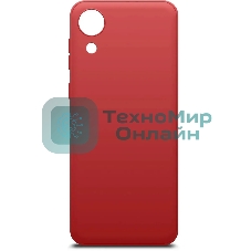 Чехол (клип-кейс) BoraSCO Microfiber Case для Samsung Galaxy A03 Core красный