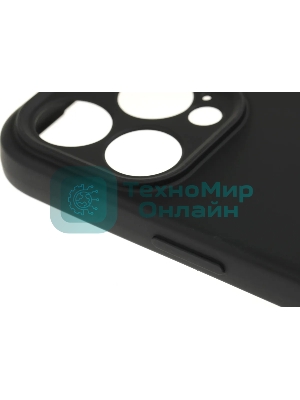 Чехол (клип-кейс) BoraSCO для Apple iPhone 15 Pro черный (72429)