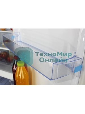 Холодильник DON R-290 G графит зеркальный двухкамерный 209/101л морозилка снизу