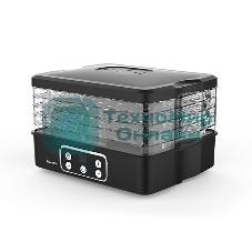 Сушилка для овощей и фруктов Blackton Bt FD1112 Black, Мощность 240 Вт, Регулировка температуры 35-70 °С, Таймер 1-72 часа