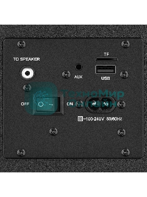 Акустическая система SVEN SPS-730 2.0 черные (2x25Вт, экокожа, USB/SD, пульт ДУ, Bluetooth)