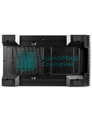 Компьютерный корпус 1STPLAYER TRILOBITE T3-G Black, mATX, TG, 4x 120мм LED fans inc.