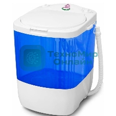 Стиральная машина Мастерица WM-0101 синий, загрузка вертикальная 1 кг, 0 об/мин, класс А